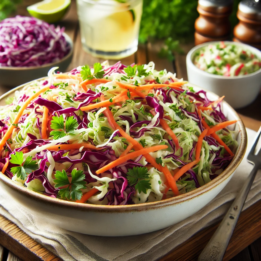 Tangy & Sweet Coleslaw